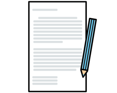 sollicitatie op papier